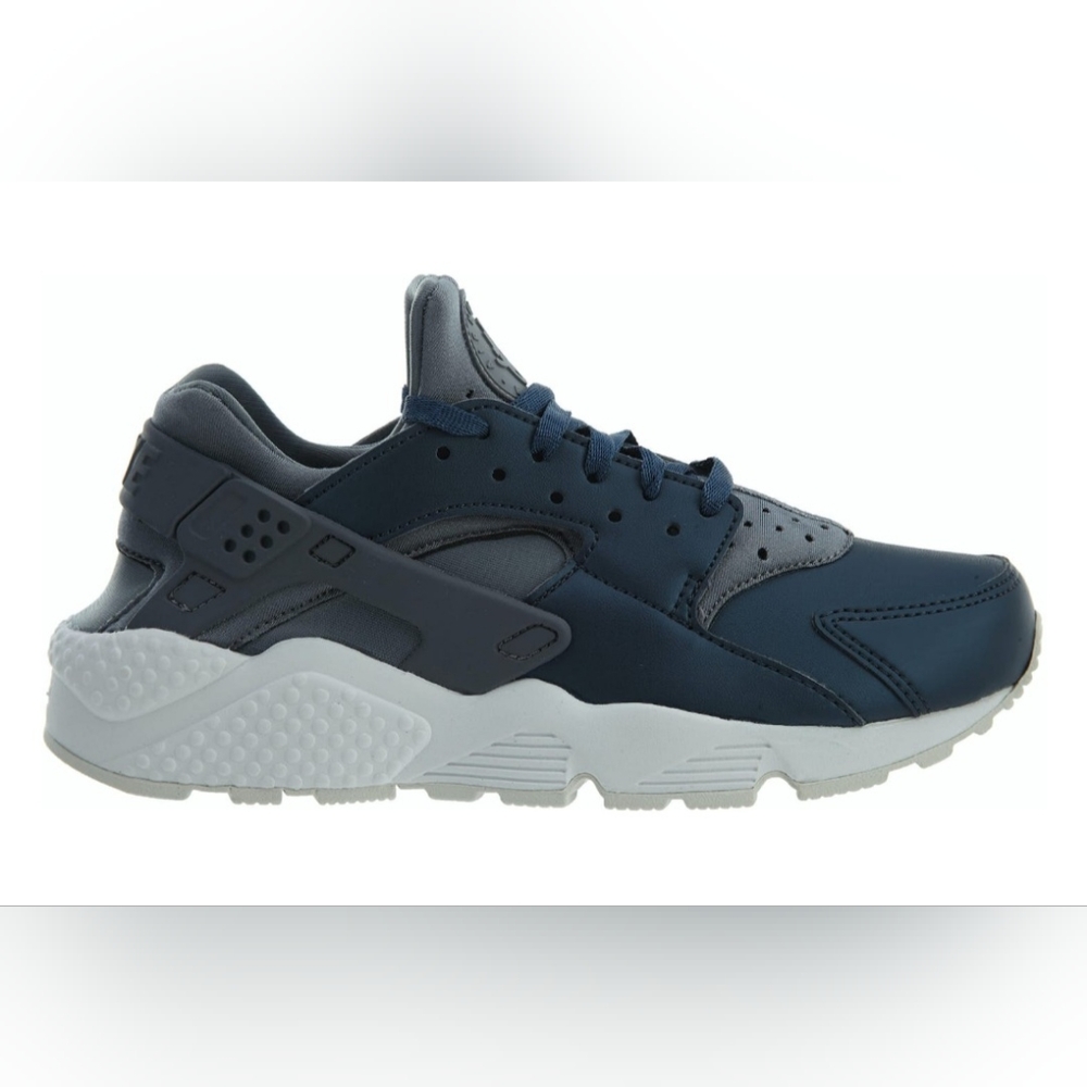 Nike Huarache grey metallic armory navy